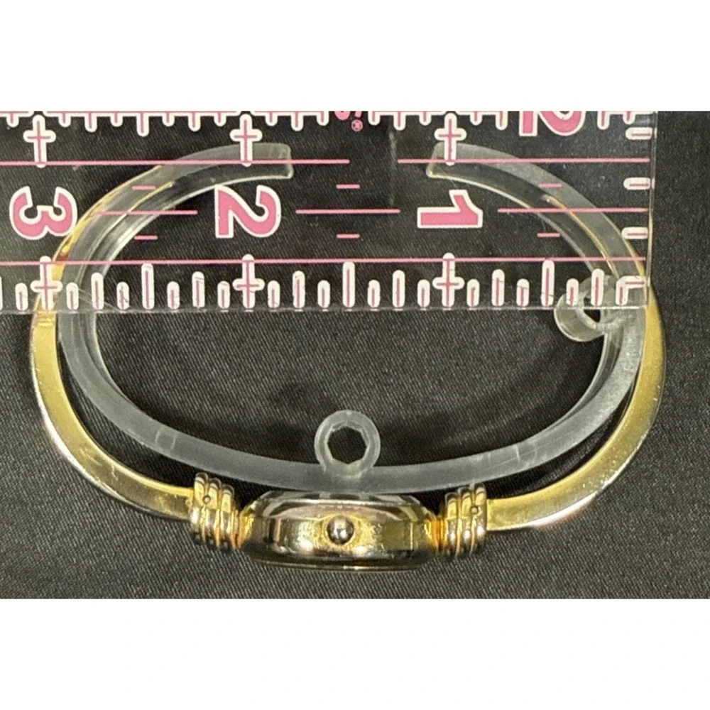 Unbranded Bangle Watch Women OS Red Gold Snowman Holiday Festive Japan Quartz
